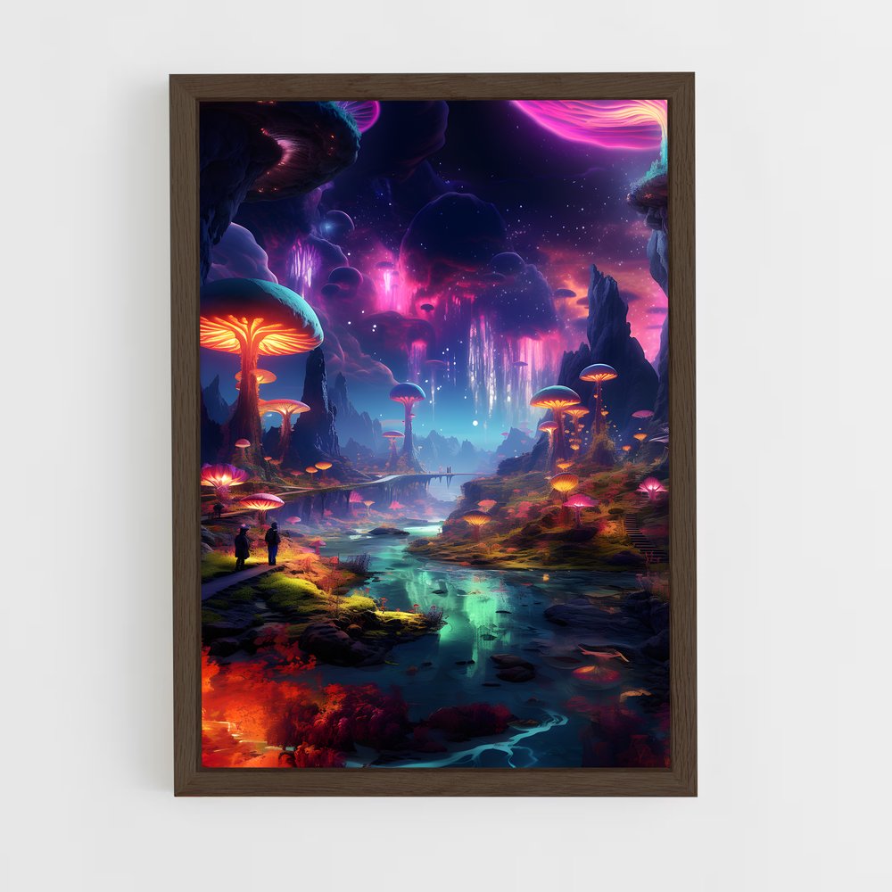 Poster Rivière des Champignons (vue 5)